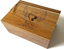 Pet Memory Box - Personalized Pet Memorial Boxes, Loss of a Pet Keepsake Box Acacia Wood, Engraved Dog Remembrance Gift, Gift for Someone Who Lost a Dog, Cat, 11 x 8 x 4,75 in by TinyTreasures Baby Boutique