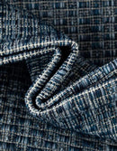 Unique Loom Outdoor Border Collection Area Rug - Soft Border (2' 7" x 4' 1" Hearth Blue/Ivory) by GreenHaven Gardens