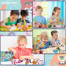 CiyvoLyeen Little Monsters Sewing Craft Kit for Children Adopt A Monster Felt Plush DIY Sewing Art Kids Educational Toys Monster Bash Craft Gift for Beginners Set of 8 by TinyTreasures Baby Boutique
