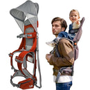 WIPHA Hiking Backpack Carrier,Lightweight Toddler Shoulder Carrier with Sun Shade, Saddle Toddler Backpack for Kids 6 Months to 4 Years Old by TinyTreasures Baby Boutique