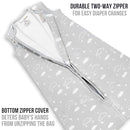 Mama Cheetah Baby Sleep Sack 2.5 TOG, Winter Baby Sleeping Bag with 2-Way Zipper, Organic Cotton Swaddle Transition Wearable Blanket for Boy Girl Infant Toddler, 6-12 Months, 1-Pack by TinyTreasures Baby Boutique
