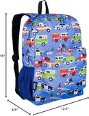 Wildkin 16-inch Kids Backpack – Durable, Padded & Spacious School Bag for Boys & Girls - Heroes by TinyTreasures Baby Boutique