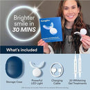 Auraglow Teeth Whitening Kit, LED Accelerator Light, 35% Carbamide Peroxide Teeth Whitening Gel, 20+ Whitening Treatments, Whitens up to 10 Shades in 7 Days by CozyNest Decor