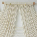 IOWER Macrame Wall Hanging Large Wall Home Decor Modern Fiber Wall Art Geometric Decoration Headboard Living Room Bedroom Backdrop by CozyNest Decor