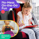 Magnetic Drawing Board for Toddlers & Kids - Toddler Doodle & Sketch Toys, Includes Magnet Stylus Pen and Beads for Girls & Boys, Travel & Car Ride Activities by TinyTreasures Baby Boutique