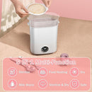 Fisca Baby Bottle Sterilizer and Dryer, 5-in-1 Large Capacity Bottle Sanitizer and Dryer, 2 Layers Compact Baby Bottle Electric Steam Sterilizer and Dryer for Baby Bottles, Pacifiers, Pump Parts by TinyTreasures Baby Boutique