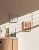HAUS AND HUES 6x8 White Oak Wooden Picture Frame - Set of 9 6x8 Poster Frame - Premium Oak, Vertical Hang, Shatterproof Plexiglass - Ideal for Home, Room, Office (6x8-inch, White, Set of 9) by CozyNest Decor