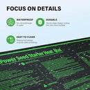 iPower 10" x 20" Durable Waterproof Seeding Heat Mat with Digital Thermometer for Providing Reliable Warmth for Indoor hydroponic Plant Germination by GreenHaven Gardens