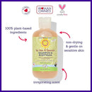California Baby Tea Tree & Lavender Baby Shampoo And Body Wash - Allergy Tested Baby Soap and Toddler Shampoo, for Dry, Sensitive Skin, 100% Plant-Based - USDA Certified, 251 mL / 8.5 fl. oz. by TinyTreasures Baby Boutique
