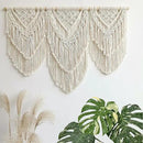 Achart Macrame Wall Hanging Large- Boho Wall Decor- large wall art- Wall Decor Living Room- Macrame Tapestry Boho Decor for Bedroom (Beige-H) by CozyNest Decor
