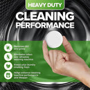 Heavy Duty Washing Machine Cleaner and Descaler - Deep Cleaning Tablets For Front Load or Top Load Washer (12 XL Tablets - One Year Supply) by CozyNest Decor