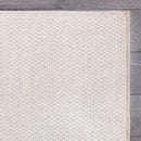 CAMILSON Easy Jute Rug 2x3, Indoor Outdoor Off-White Farmhouse Area Rugs for Living Room and Kitchen Rug, Solid Woven Design, Easy-Cleaning, Washable Outside Carpet Alfombras (2 x 3) by CozyNest Decor