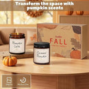 Auelife Fall Candle, Caramel Pumpkin Scented Candle – Fall Soy Candles for Home, Cozy Autumn Aromatherapy Candles, Sweet Pumpkin & Caramel Fragrance | Gift for Women, Home Décor by CozyNest Decor