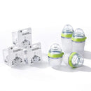 Comotomo Baby Bottle Bundle, Green, (7 Piece Set) by TinyTreasures Baby Boutique