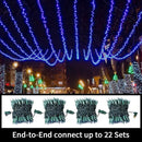 60 Count Blue - String Lights - LED Christmas Lights, Mini led Lights for Indoor Outdoor Home Holiday Party Wedding Independence Day Decoration by CozyNest Decor