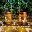 4 Packs Dragonfly&Hummingbird Solar Lantern Lights Outdoor Decor, Hanging Metal Decorations Waterproof with LED Light, Landscape Lights for Garden Patio Yard Lawn Backyard Front Porch by GreenHaven Gardens