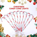 VCOKEN 30'' Christmas Candy Cane Lights Outdoor Pathway, Set of 10 Christmas Candy Cane Markers Decoration, Connectable & Light Up Xmas Holiday Party Yard Art Indoor Outdoor, Red&Green by GreenHaven Gardens
