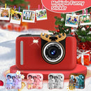 Kids Camera Girls for 3 4 5 6 7 8 9 Years Old Girls,1080P HD Video Selfie Camera with 32G SD Card Kids Digital Camera Toys for Toddler Birthday Gifts Red by TinyTreasures Baby Boutique