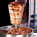 DAKOS Upgraded Thicken Stainless Vertical Skewer Griddle, Barbecue Grill Stand, Vertical Skewer Grill, Great for Tacos Al Pastor, Tacos, Whole Chicken (15.27 x 13.39 x 2.83) by GreenHaven Gardens