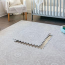 Baby Play Mats for Floor - Layla (4x6ft) - Premium EVA Foam Play Mat for Babies & Toddlers - Perfect for Tummy Time, Crawling, Playroom - Stylish & Comfortable Kids Play Mat by TinyTreasures Baby Boutique