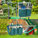Ohuhu Garden Kneeler and Seat: Upgraded Widened Gardening Stool with Detachable Soft Kneeling Pad, Foldable Garden Bench Heavy Duty with Large Tools Bag and Pouch, Gifts for Women Men Seniors Gardener by GreenHaven Gardens