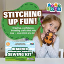 MOMOTOYS Woodland Animals Beginner Sewing Kit for Kids Ages 7+ – Includes 9 Kids Sewing Projects w/Tools & Art Supplies – DIY Felt Crafts for Girls & Boys – Craft Gift for 8, 9, 10, 11, 12 Year Old by TinyTreasures Baby Boutique