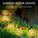 Honoson 3.9 Inch Solar Globe Lights Outdoor Waterproof, Solar Balls for Garden Cracked Glass Ball, Ground Landscape Garden Decor for Patio and Yard Lawn Backyard (12 Pieces) by GreenHaven Gardens