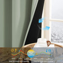 NICETOWN Bedroom Curtains 84 Inches Length, 100% Blackout Drapes Thermal Insulated with Grommet for Living Room Office Privacy Darkening Curtain, 2 Panels, 42 x 84 Inch, Sage Green by TinyTreasures Baby Boutique