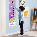 Personalized Kids Growth Chart - 12 Designs, 13oz Vinyl Height Measurement ft. cm, inches Chart for Toddlers - Ruler for Kids by TinyTreasures Baby Boutique