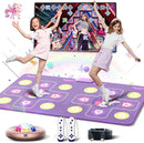 Dance Mat for Girls Boys - Wireless Dance Pad for TV with Camera, Plug and Play Double User Dance Mat Game, Danceing Mat for Family Games, Christmas and Birthday Gift Toys for Kids and Adults by TinyTreasures Baby Boutique