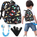 Accmor Toddler Harness Backpack Leash, Cute Excavator Kids Backpack with Anti Lost Wrist Link, Mini Child Backpack Wristband Tether Strap and Protection Leashes for Boys Aged 1-3 Years by TinyTreasures Baby Boutique