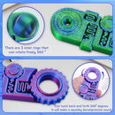 2025 New 3D Printed Fidget Ring Toys, 5-in-1 3D Printed Gear Ball Stress Sensory Toy, Mindful Meditation Gear Toys for Stress and Anxiety Relief, Back to School Supplies Fidget Toy for Kids Adults by TinyTreasures Baby Boutique