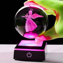 Qianwei 3D Crystal Guardian Angel Figurines - Angel Statue Stuff, Paperweight, Sympathy & Birthday Gifts for Christian & Best Friend Keepsake by GreenHaven Gardens