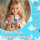 Qniglo Kids Walkie Talkies Rechargeable with USB Charger, 3 Pack Walki Talki for 3-12 Years Old Boys Girls Toys Gifts, Walkie-Talkies with Flashlight Lanyard for Camping Games and Indoor Playing by TinyTreasures Baby Boutique