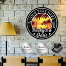 Personalized Metal Sign - Custom Name Wall Decor for Indoors/Outdoors, Last Name Sign 10-36 Inch, Rust-Proof Steel, Perfect Housewarming & Wedding Gift - MADE IN USA by CozyNest Decor