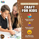 MOMOTOYS Dinosaurs World Beginner Sewing Kit for Kids Ages 7+ – Includes 9 Kids Sewing Projects w/Tools & Art Supplies – DIY Felt Crafts for Girls & Boys, Gifts for 7, 8, 9, 10, 11, 12 Year Old by TinyTreasures Baby Boutique