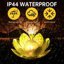 Solar Lights Outdoor, Garden Decor, Cracked Globe Glass, Waterproof Metal Solar Garden Light for Pathway, Patio, Lawn, Yard, Ground by GreenHaven Gardens