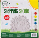 Creative Roots Mosaic Hedgehog Stepping Stone, Includes 7-Inch Ceramic Stone & 6 Vibrant Paints, DIY Garden Stepping Stone Kit for Kids Ages 6+ by TinyTreasures Baby Boutique