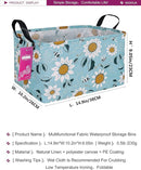 Rectangular Storage Basket Fabric Organizer Bin for Toys,Books,Clothes,Gifts,Pets-Perfect for Home,Office,Nursery,Dorm,Shelf(Rec Sunflower) by TinyTreasures Baby Boutique