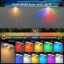 SOLPEX Solar Fence Lights Outdoor,Solar Deck Lights Waterproof Led Solar Lights for Outdoor Stairs,Step,Patio,Yard,Garden,Balcony and Porch,12 Pack Shell-Like Light Spots(White Shell,Warm White&RGB) by GreenHaven Gardens
