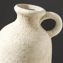 Ceramic Rustic Vase, 12.8" Large Flower Vases Home Decor Pottery Farmhouse Decorative Vase Boho Neutral Pampas Vases for Mantel Entryway Table Living Room Shelf Kitchen by CozyNest Decor
