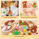 Mewaii Crochet Kit for Beginners with 40% Extra Eco-Friendly Pre-Started Easy Yarn, Step-by-Step Video Tutorials for Adults and Kids (Highland Cattle) by TinyTreasures Baby Boutique