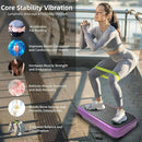 Vibration Plate Fitness Platform Whole Body Exercise Machine with 120 Speed Levels, Lymphatic Drainage, Fat Burning, and Weight Loss, Perfect for Women, Men, and Home Gym Exercise by CozyNest Decor
