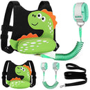 Accmor Toddler Harness Leash, Cute Dinosaur Kids Harness Child Leash with Anti Lost Wrist Link for Outdoor Travel, Adorable Baby Walking Harness Wristband Assistant Strap for 1-3 Years Old Boys Girls by TinyTreasures Baby Boutique