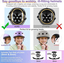 Vvinca Kids Toddlers Bike Helmet Adjustable for Ages 3-5-8 Years, Knee Pads and Elbow Pads Set Wrist Guard Sports Protective Gear Set for Roller Skate Bicycle Skateboard Scooter Girl Boy Birthday Gift by TinyTreasures Baby Boutique
