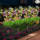 Solar Garden Lights Outdoor Waterproof Butterfly Decor,Solar Swaying Butterfly Lights,Solar Decorative Flowers Stakes for Garden Yard Pathway Fairy Outdoor Decor by GreenHaven Gardens