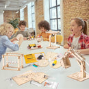 STEM Science Kits for Kids Ages 8-12 8-10, Wood Building Crafts Kits for Boys 6-8, STEM Toys for Boys Age 8-12 6 7 10 11 13 Years Old Gifts, Engineering Experiment Projects, 3D Wooden Puzzles 8-13 by TinyTreasures Baby Boutique