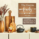 Custom Wood Sign Prsonalized Text Business Home Decor, Personalized Rustic Plaque Board Hanging Wooden Name Sign for Wall Art, Customized Signs Plank Decoration Gifts for Wedding Family Farmhouse Kitchen, Rectangle by CozyNest Decor