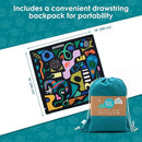 Jumbo Picnic Rug, Large Picnic Mat, 6'7" x 6'7", Outdoor Waterproof Picnic Blanket Beach Mat, Foldable & Waterproof, Picnic Blankets Ideal for Beach & Park, Outdoor Blanket, Rock Candy by TinyTreasures Baby Boutique