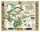 Syracuse University Vintage Map 1928